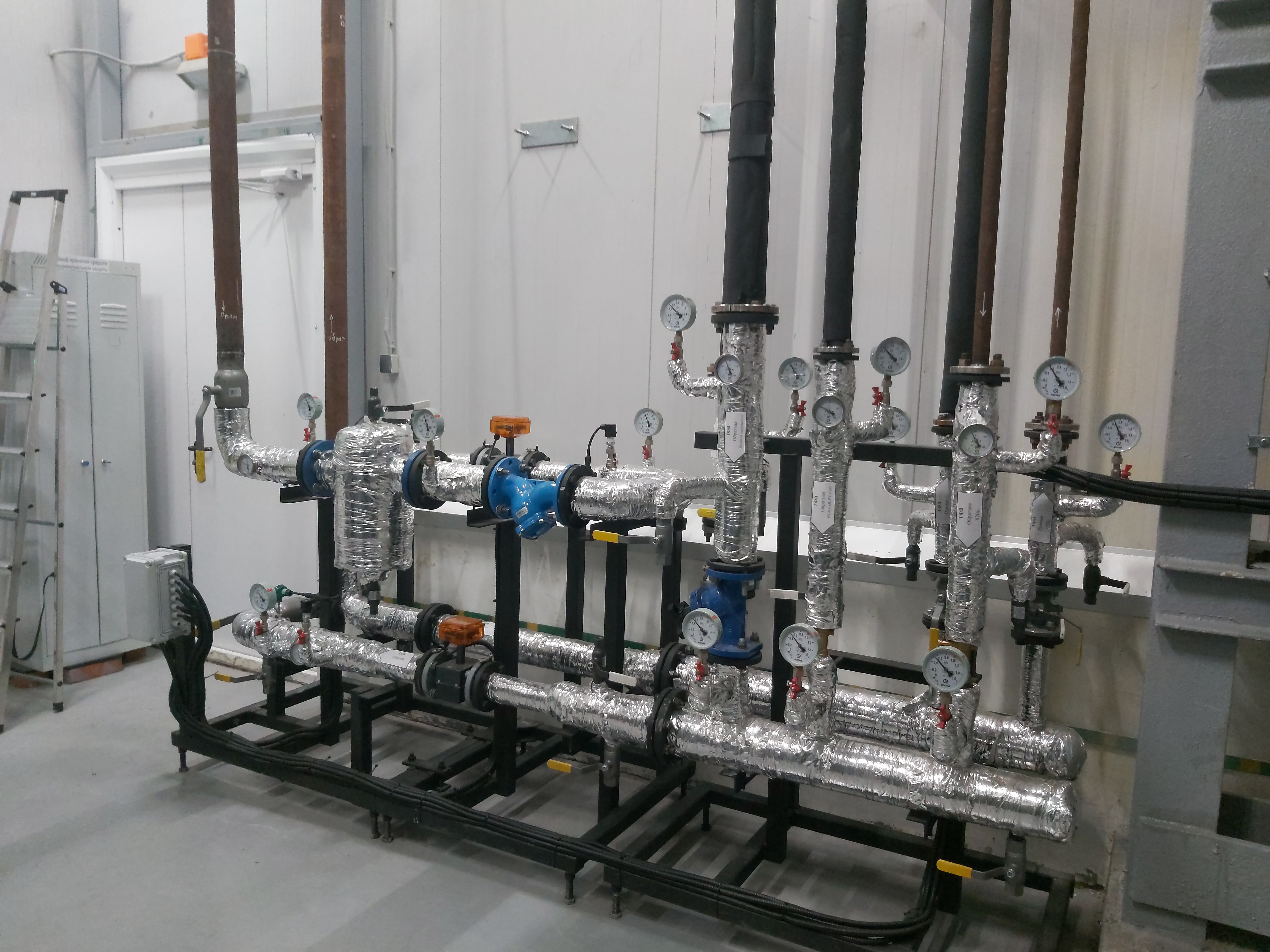 Блочный тепловой пункт в проект